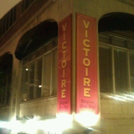 Photo taken at Victoire: A Belgian Beer Bar &amp; Bistro by Bill on 8/11/2012