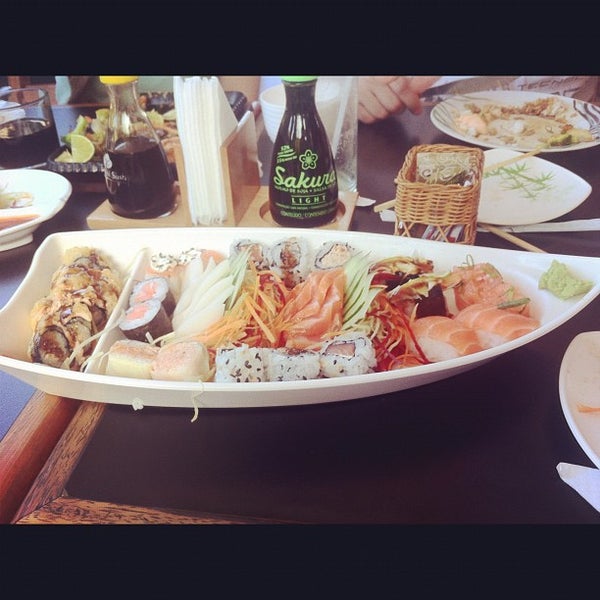 Photo taken at Hayashi Sushi by Henrique B. on 8/14/2012