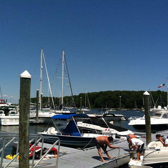Photo taken at Finn&#39;s Harborside by Annamarie T. on 7/22/2012