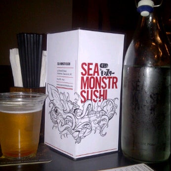 Photo taken at Sea Monstr Sushi by jon k. on 10/22/2011