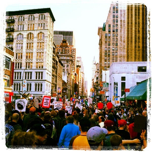 5/1/2012にLaurent R.がOccupy Wall Streetで撮った写真