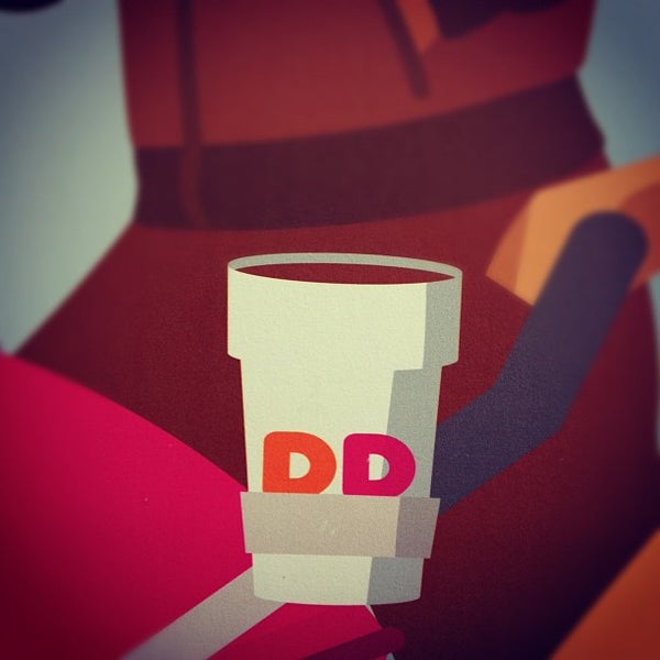 Photo taken at Dunkin&#39; by [t] m. on 3/20/2012