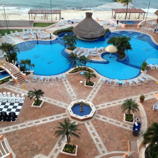 Photo taken at El Cozumeleño Beach Resort by Jerry W. on 1/20/2012