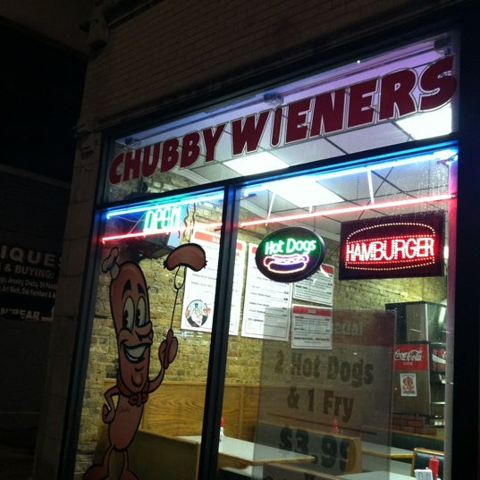 Photo taken at Chubby Wieners by Frank V. on 2/17/2012
