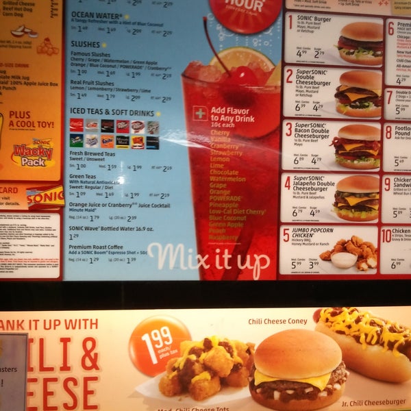 Sonic Drive In Fast Food Restaurant In Georgetown