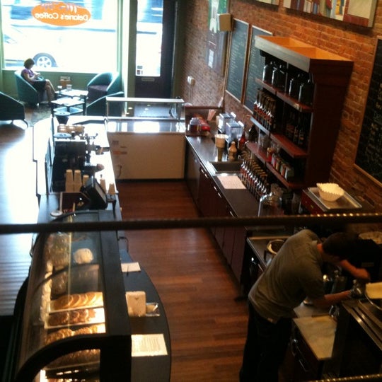 Photo taken at Delanie&#39;s Coffee by John D. on 8/15/2011