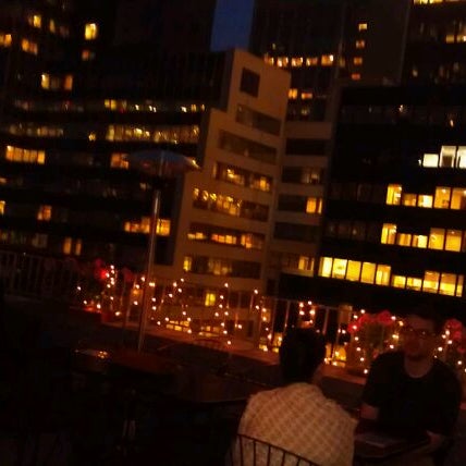 Photo taken at Henry&#39;s Roof Top Bar - @RSHotel by Bridget H. on 5/17/2012