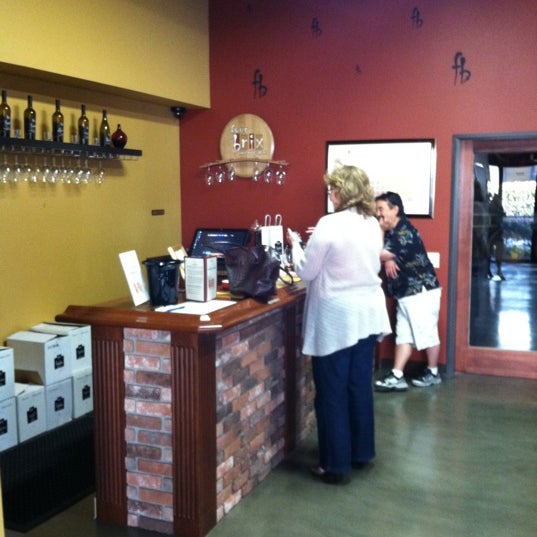 Photo taken at Four Brix Winery and Tasting Room by Gary C. on 3/3/2012
