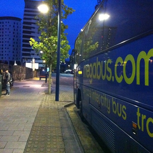 Photos at Megabus Birmingham City Centre Stop SH8 & SH9 (Now Closed) Colmore Circus Queensway