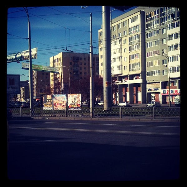 Остановка институт связи екатеринбург карта