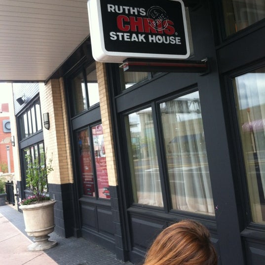 Photo taken at Ruth&#39;s Chris Steak House - Atlantic City, NJ by Bill K. on 4/23/2012