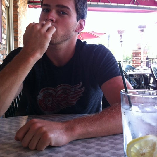 Photo taken at Flat River Grill by Jake L. on 8/19/2012