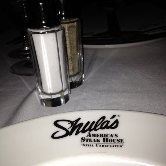 Photo taken at Shula&#39;s Steak House by Marc on 5/18/2012