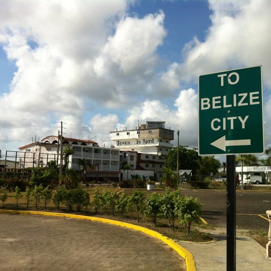 Photo taken at Philip S.W. Goldson International Airport (BZE) by Den P. on 5/11/2012