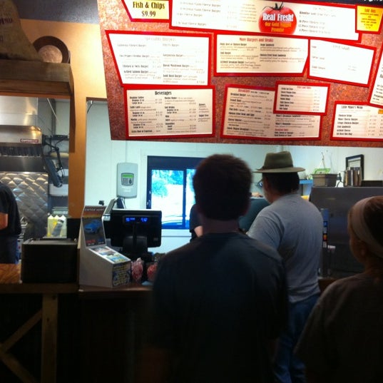 Photo taken at Burger Claim by Chris R. on 7/29/2012