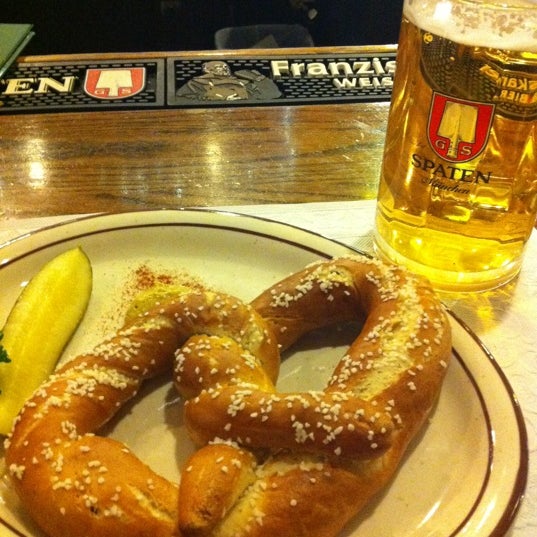 Photo taken at Helga&#39;s German Restaurant &amp; Deli by Anthony H. on 2/4/2012