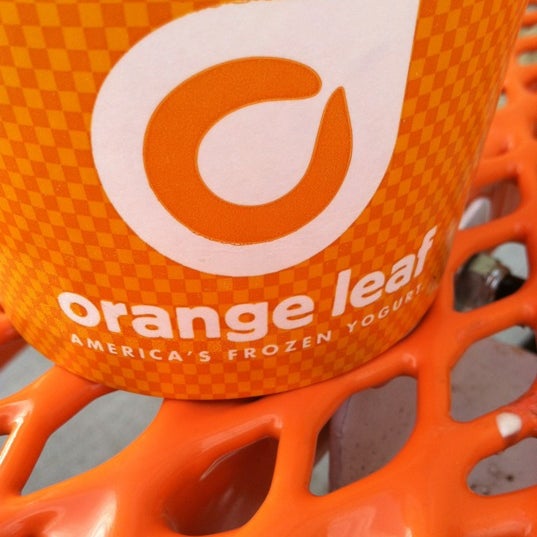 Photo taken at Orange Leaf by Erin R. on 8/5/2012