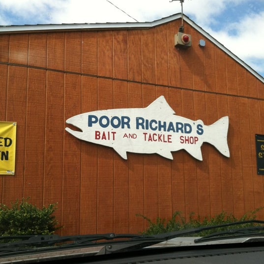 Poor richard's bait and tackle Clearance