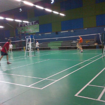 Photo taken at Selangor Badminton Association by Faiz S. on 2/12/2012