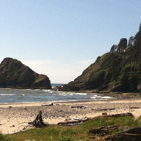 Photo taken at Heceta Lighthouse Bed &amp; Breakfast by Jill B. on 5/29/2012