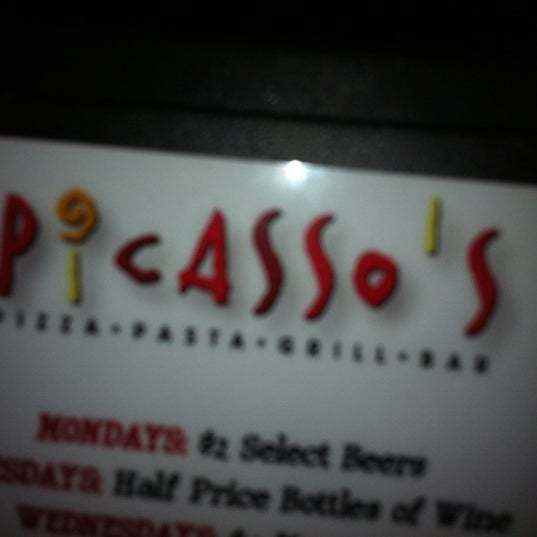 Photo taken at Picasso&#39;s Pizza &amp; Grill by Michael R. on 7/7/2012