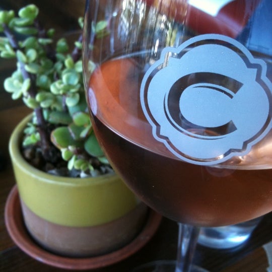 Enjoy a glass Azur rose on the patio!