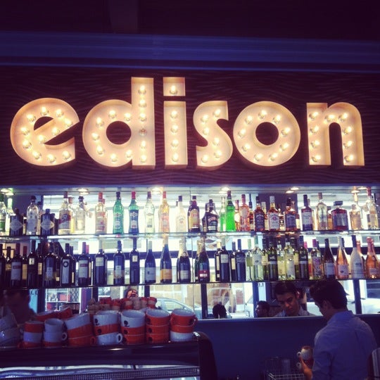 Photo taken at Edison by oooh m. on 3/1/2012