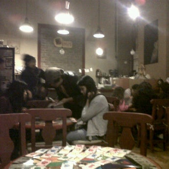 Photo taken at Qronos Café by Tere B. on 2/26/2012