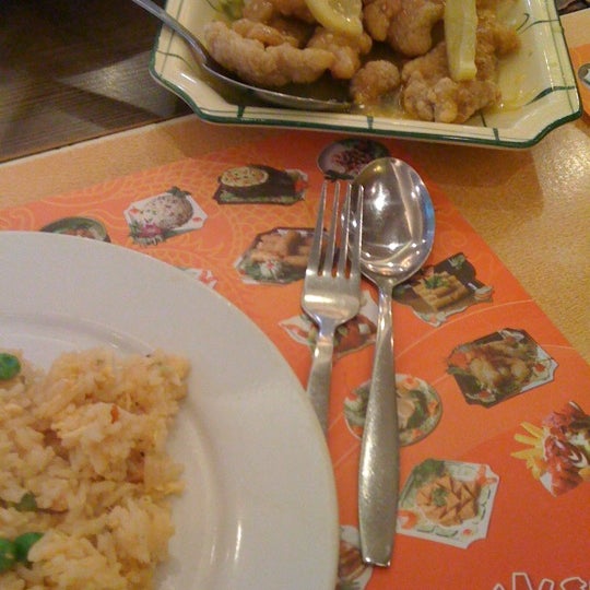 Try their lemon chicken and their version of pineapple rice. 