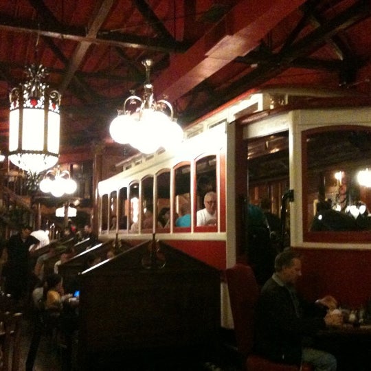 Photo taken at The Old Spaghetti Factory by Kelly L. on 10/3/2011