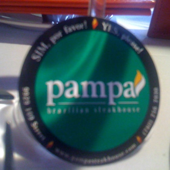 Photo taken at Pampa Brazilian Steakhouse by David D. on 5/6/2011