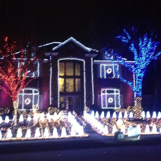 Deerfield Plano Christmas Lights Map Shelly Lighting