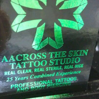 Aacross The Skin Tattoo Studio  Asheville NC