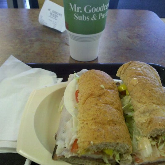 Photo taken at Goodcents Deli Fresh Subs by Chris G. on 10/14/2011