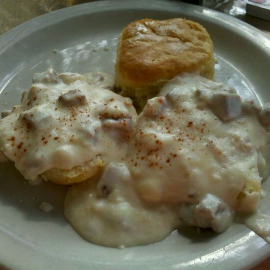 Biscuits and gravy - not the best I've had....