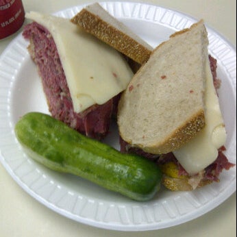 Photo taken at Pomperdale - A New York Deli by Hank R. on 1/24/2012
