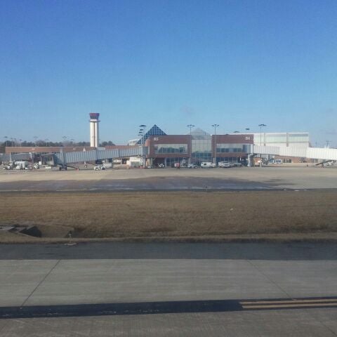Photo taken at Newport News/Williamsburg International Airport (PHF) by Elizabeth C. on 2/20/2012