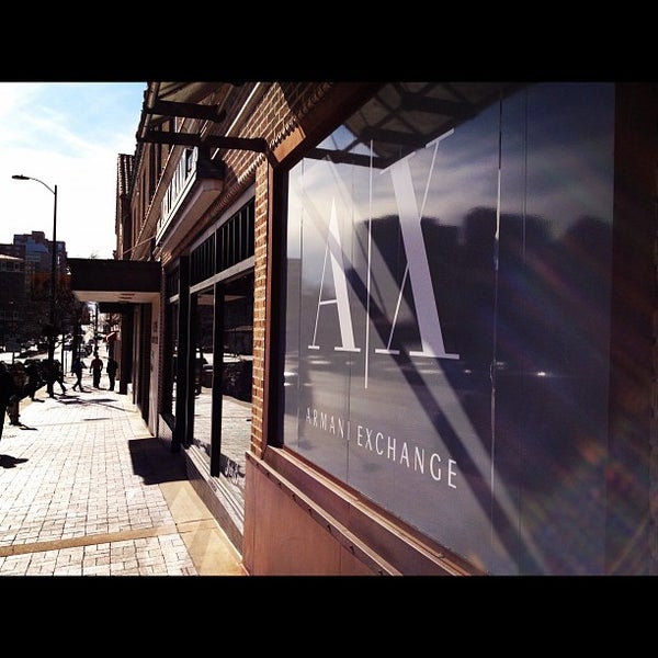 armani exchange closing