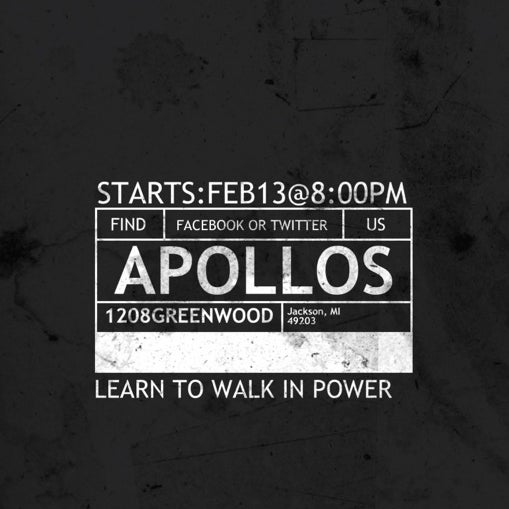 Join us for Apollos to learn how to walk in the power of the Holy Spirit: Monday nights at 8:00