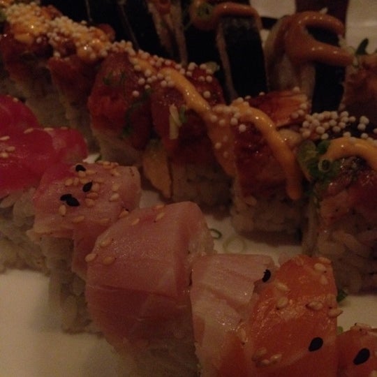 Photo taken at Roppongi Restaurant &amp; Sushi Bar by Liz on 11/26/2011