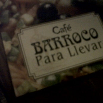 Photo taken at Café Barroco by ESPLA VINOTECA D. on 12/14/2011