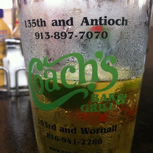 Photo taken at Coach&#39;s Bar and Grill by Sara Park F. on 5/3/2012