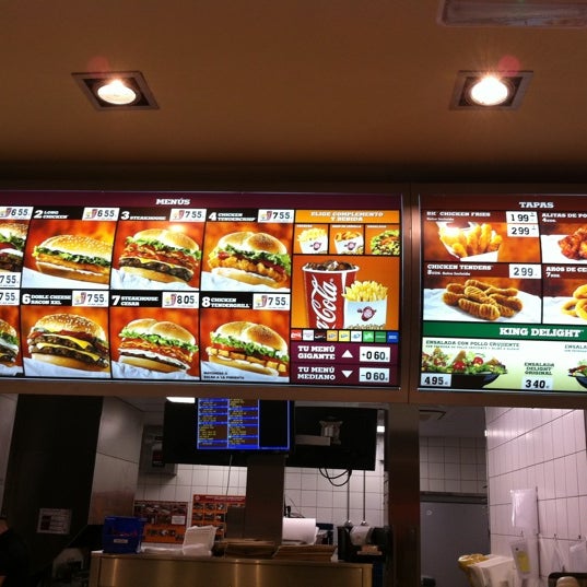 Dinamarca Puntualidad Verter Burger King - Cruz de Humilladero - Avenida Ortega Y Gasset 293/95