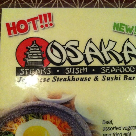 Photo taken at Osaka Japanese Steakhouse &amp; Sushi Bar by Daniel K. on 4/8/2012