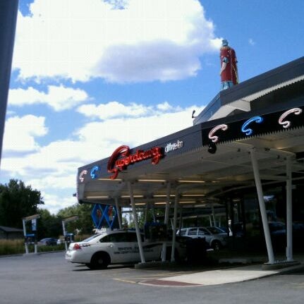 Photo taken at Superdawg Drive-In by Julie W. on 8/15/2011