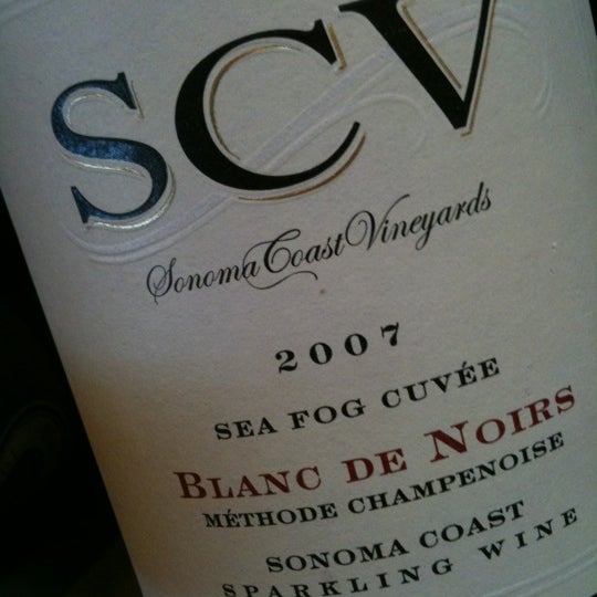 Try the Sonoma Coast Vineyards Sea Fog Blanc de Noirs... Fantastic!
