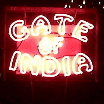 Photo taken at Gate of India by Avery J. on 2/18/2012