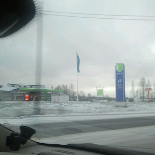 Photo taken at Neste Korpilahti by Ville S. on 1/1/2012