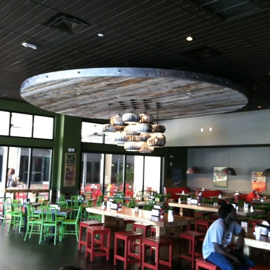 Photo taken at CG Burgers-Merrick by Ari D. on 6/9/2012