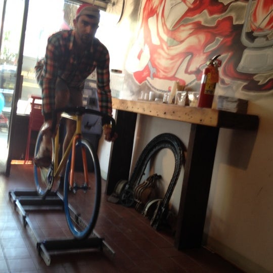 Photo taken at Red Lantern Bicycles by Deco on 7/9/2012